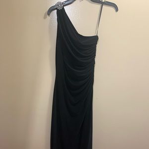 Long black dress